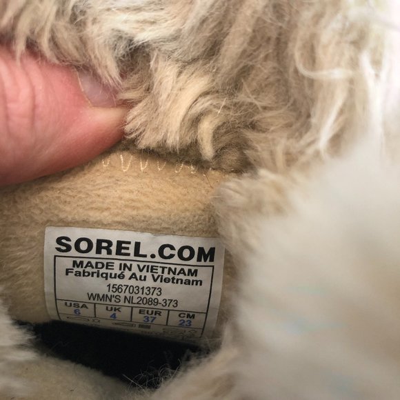 Sorel Women's 6 Suede Tivoli Li Tan Curry Insulated Winter Snow Boots - Picture 2 of 14